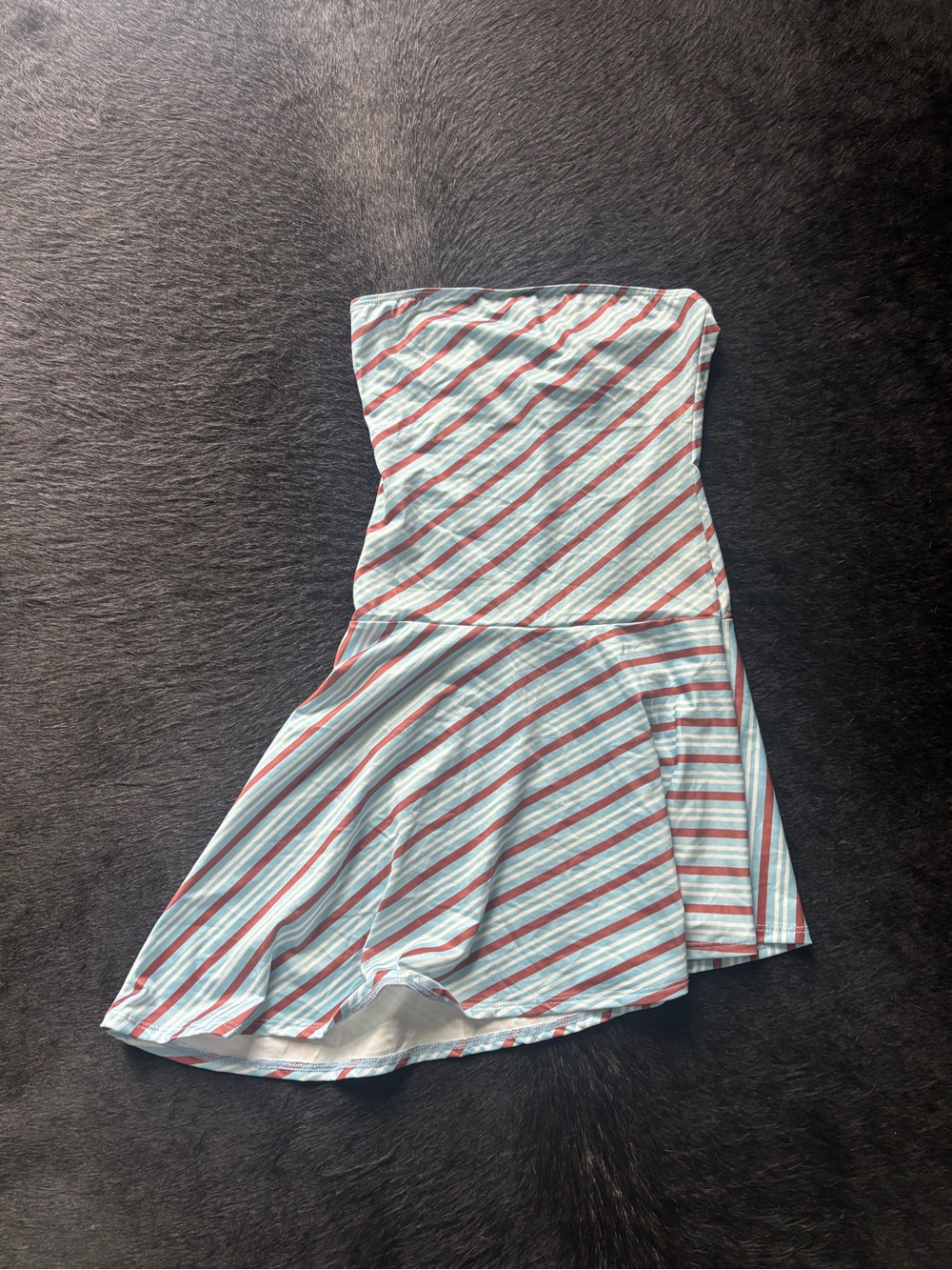 Motel Rocks Kamari Diagonal Striped Mini Dress